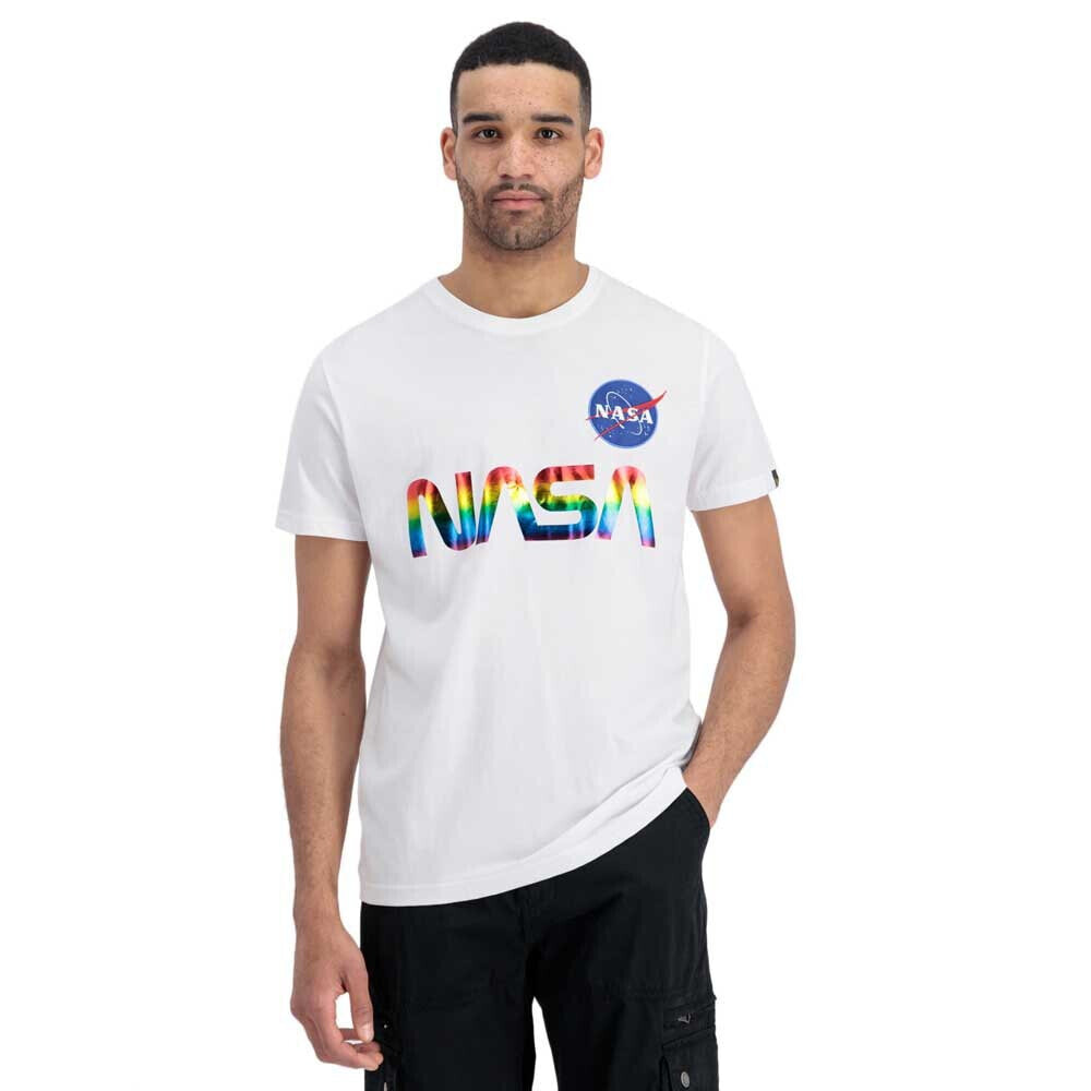 ALPHA INDUSTRIES Nasa Refl. Metal Short Sleeve T-Shirt