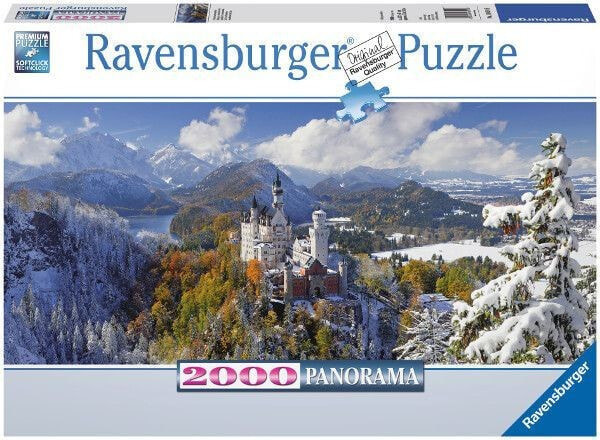 Пазл для детей Ravensburger 2000 Zamek Neuschwanstein 166916
