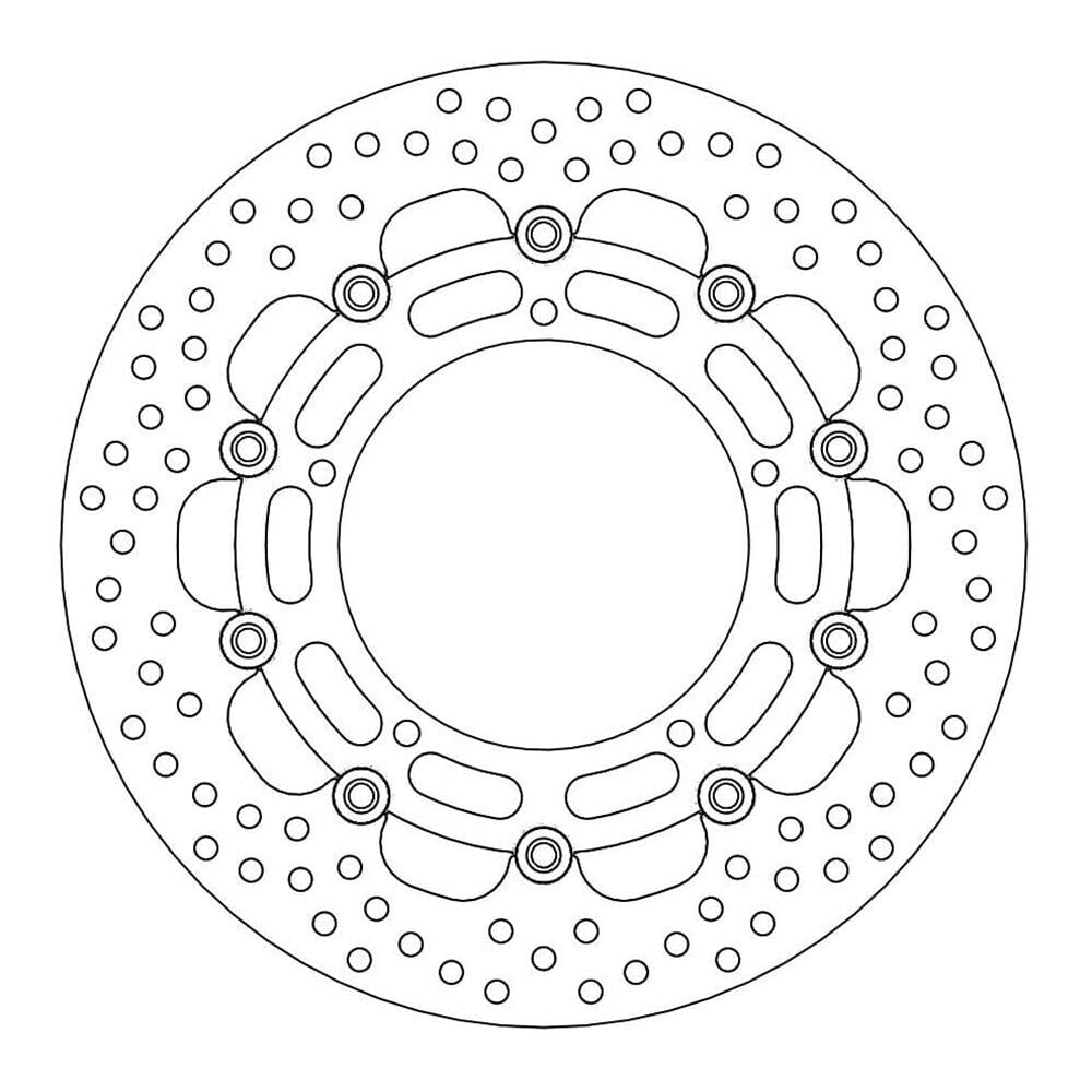 MOTO-MASTER Round Yamaha 112205 Brake Disc