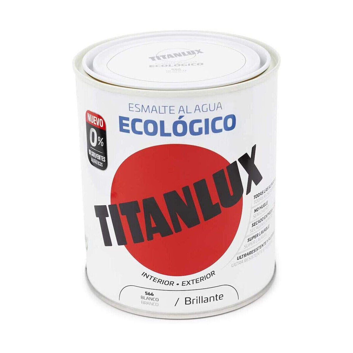 Лак Titanlux 00t056634 750 ml Эмаль для отделки Белый яркий