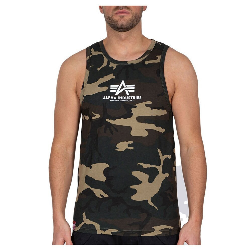 ALPHA INDUSTRIES Basic Camo Sleeveless T-Shirt