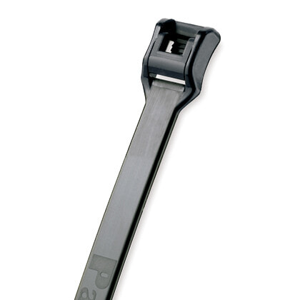 ILT4LH-TL0, Parallel entry cable tie, Nylon, Black, 10.2 см, CE, 37.6 см