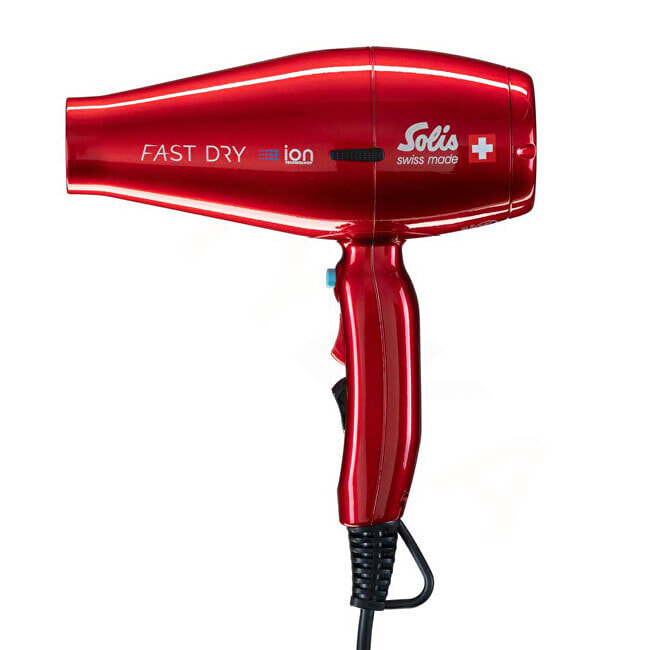 Фен или фен-щётка Solis Fast Dry Red hair dryer