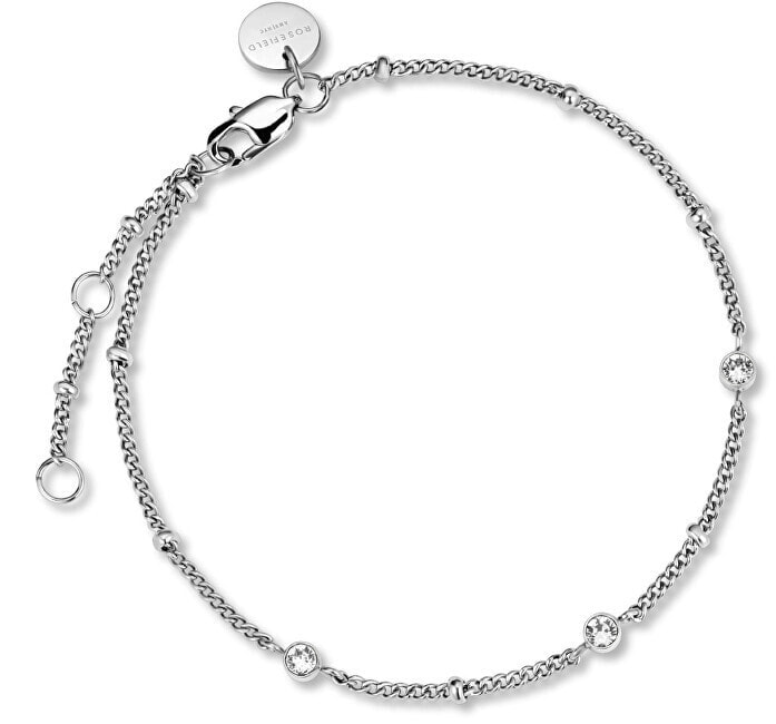 Steel bracelet with rhinestones TOCCOMBO JTBTS-J431