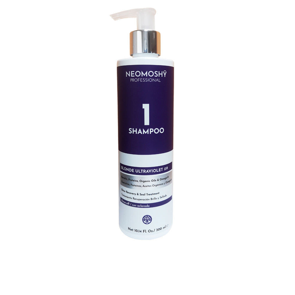 Neomoshy Blonde Ultraviolet 09 Shampoo Оттеночный фиолетовый шампунь для светлых волос  300 мл