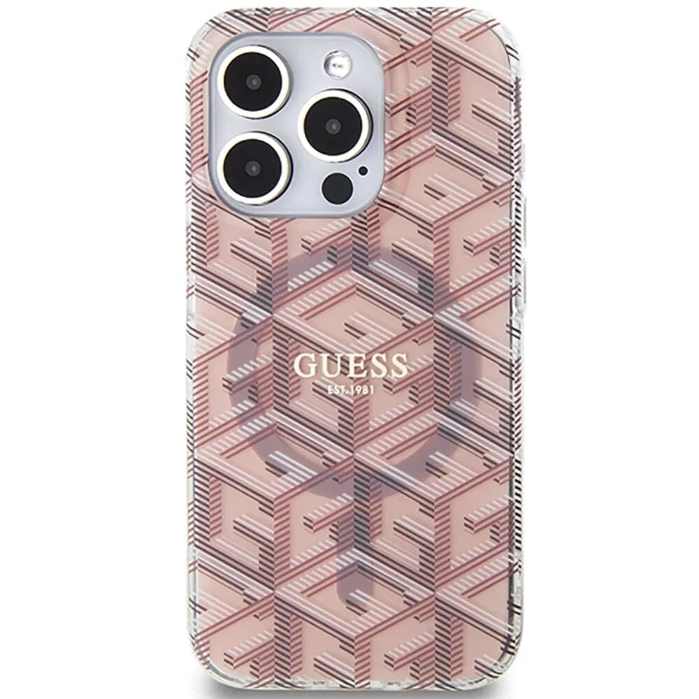 GUESS Guhmp15Lhgcustgp iPhone 15 Pro 6.1 Iml Gcube phone case