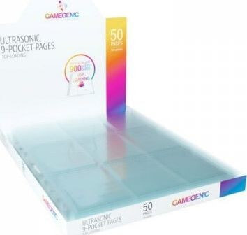 Gamegenic Gamegenic: Ultrasonic 9-Pocket Pages Toploading (50 szt)