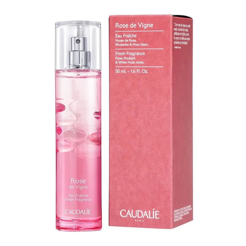 CAUDALÍE Rose Vigne 50ml Eau De Cologne