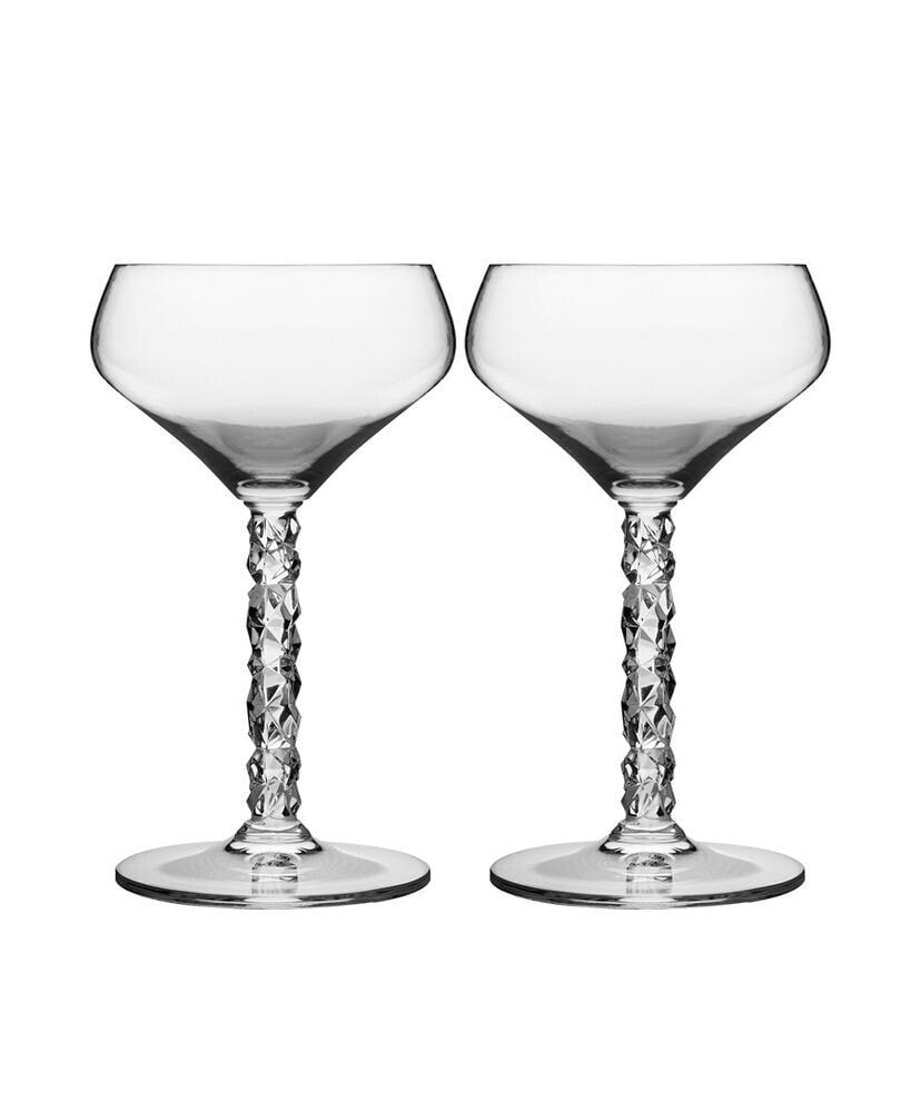 Carat Coupe Glass, Pack of 2
