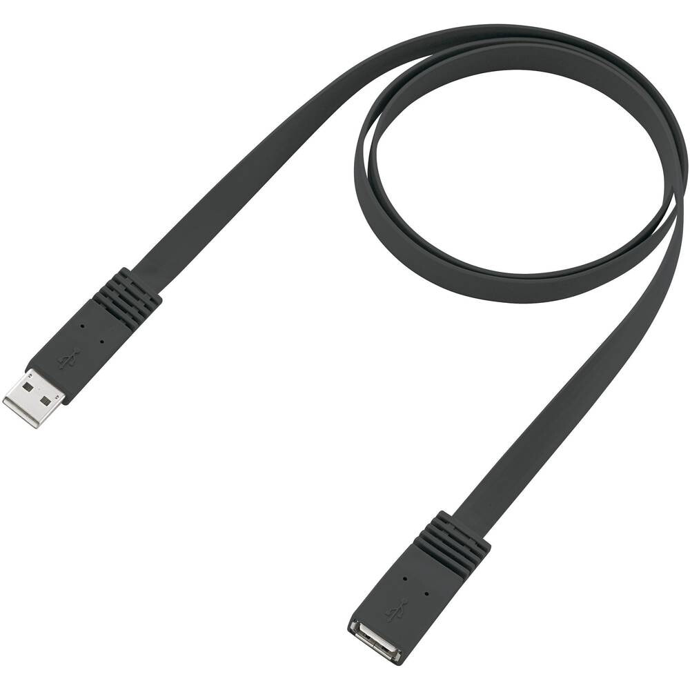 Renkforce RF-4096101 - 3 m - USB A - USB A - USB 2.0 - 480 Mbit/s - Black