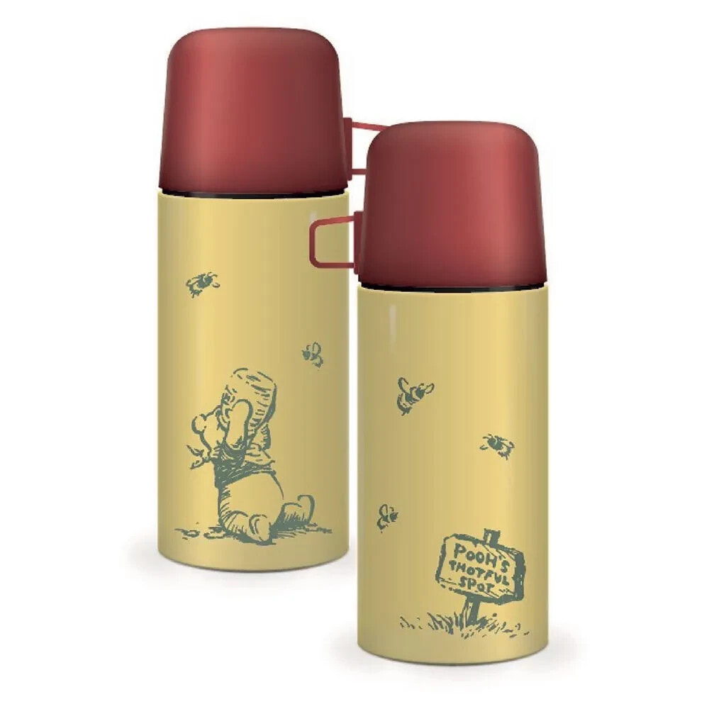 DISNEY Winnie The Pooh Metallic Thermal Flask