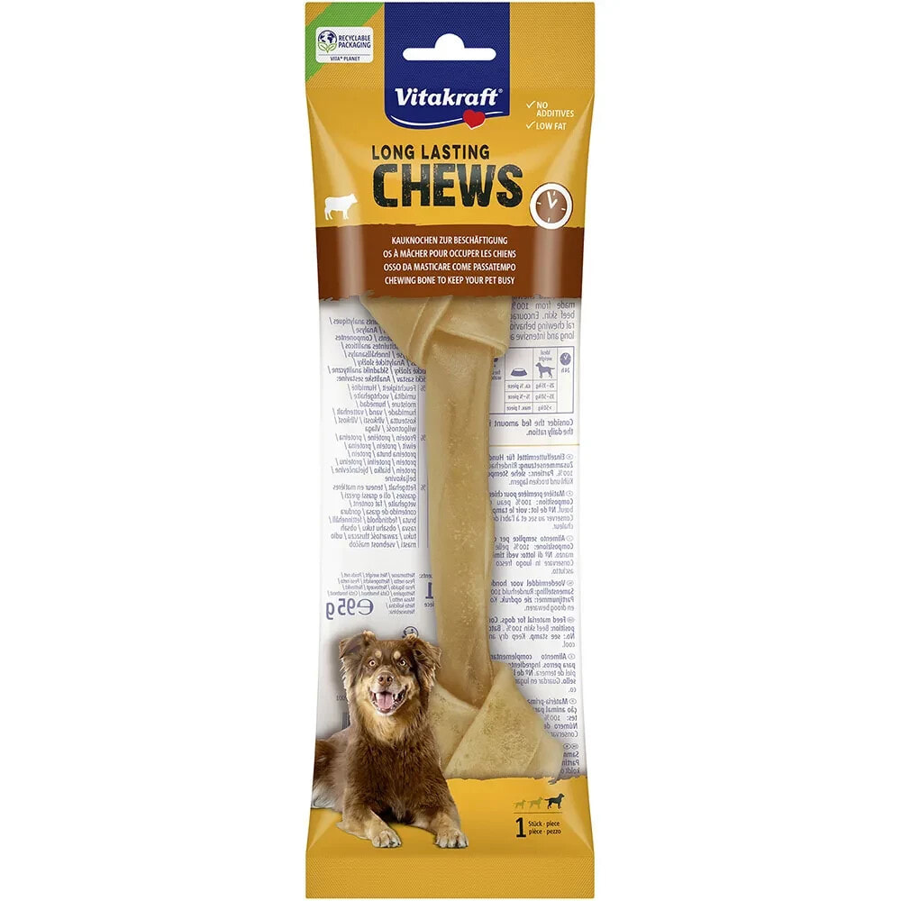 VITAKRAFT Chews knotted dog bone 21cm 12 units