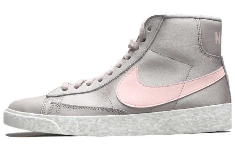 Nike Blazer Mid PRM 复古 中帮 板鞋 女款 灰粉 / Кроссовки Nike Blazer Mid PRM CK0835-200