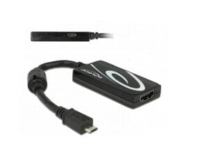 DeLOCK 65643 кабельный разъем/переходник micro USB HDMI Черный