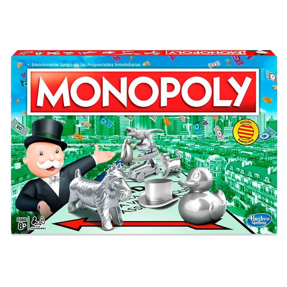 MONOPOLY Clasic Barcelona Edition Spanish Board Game