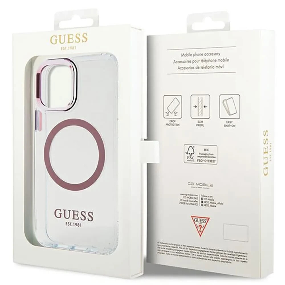 GUESS Guhmp12Mhtrmp iPhone 12 Pro 6.1 Outline phone case