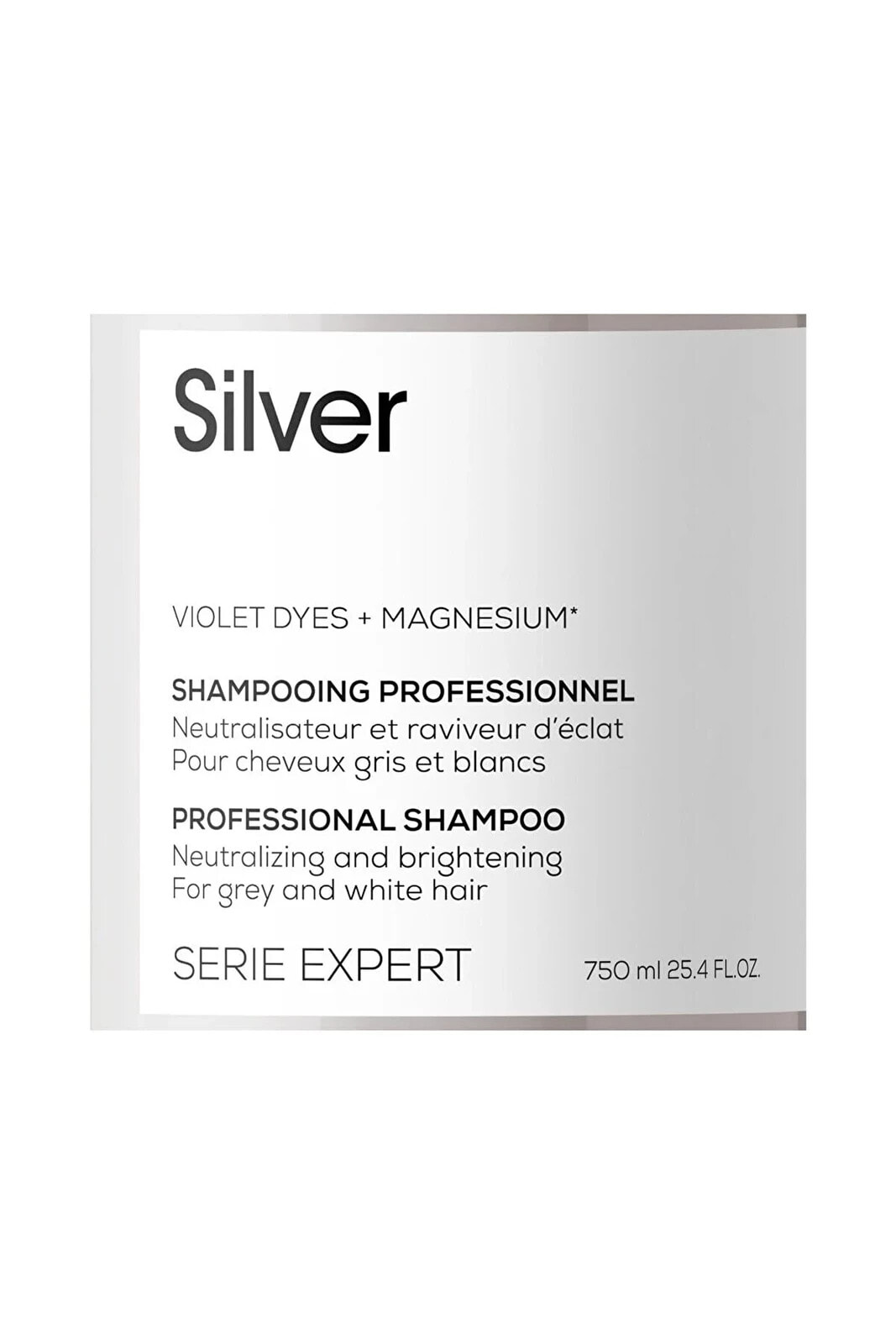 Gri Ve Beyaz Saçlar Için Loreal Serie Expert Silver Şampuan 750ml