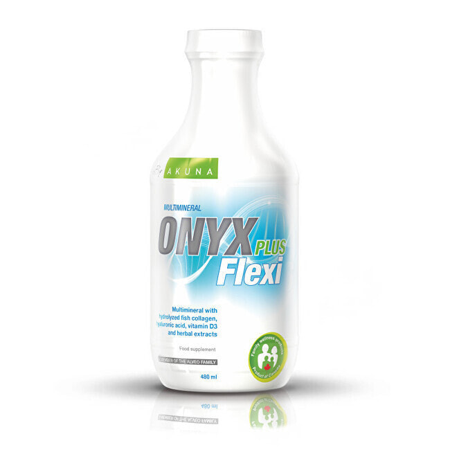 Akuna Onyx Plus Flex Комплекс с кальцием и магнием для укрепления костей, против судорог и жесткости мышц 480 мл