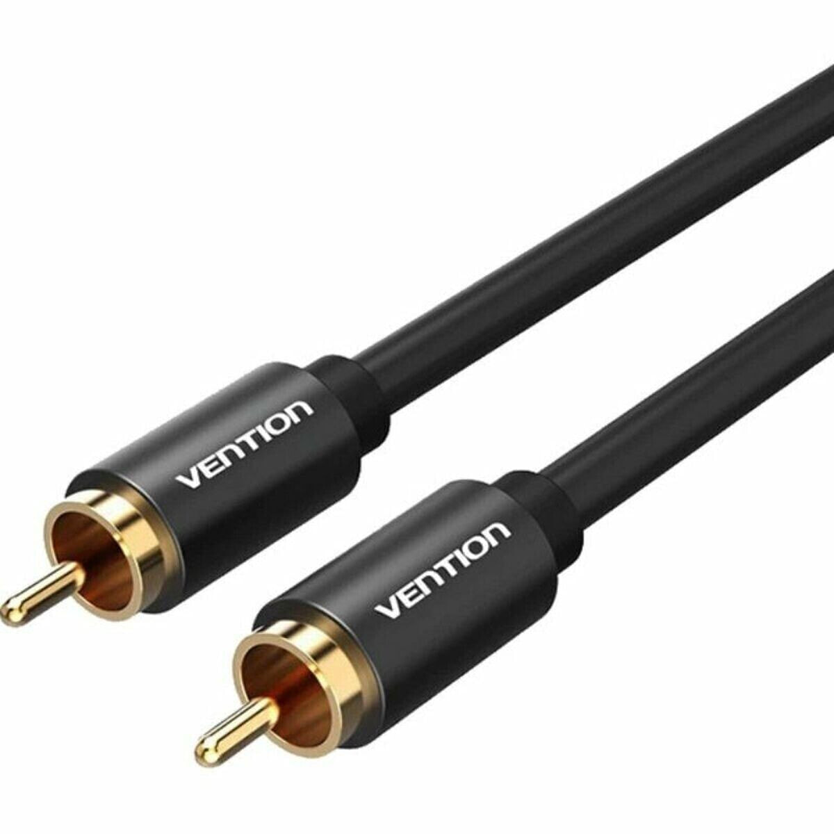 Vention VAB-R09-B200 аудио кабель 2 m RCA Черный