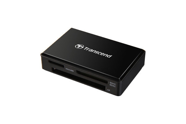 Transcend RDF8 кардридер Черный Микро-USB TS-RDF8K2