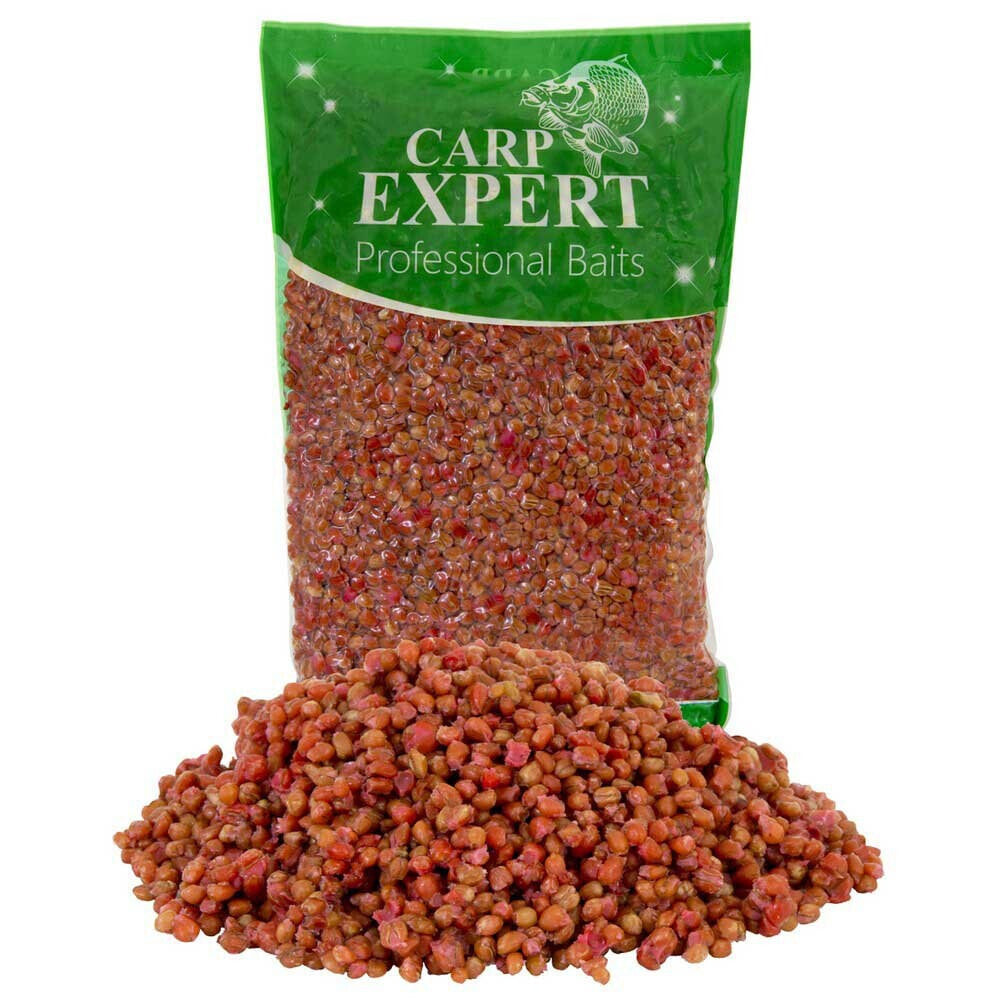 CARP EXPERT Professional Baits 1kg Strawberry Wheat Cooked Tigernuts