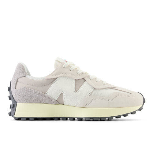 New Balance Unisex 327 White/Grey Size M4.5 / W6 D