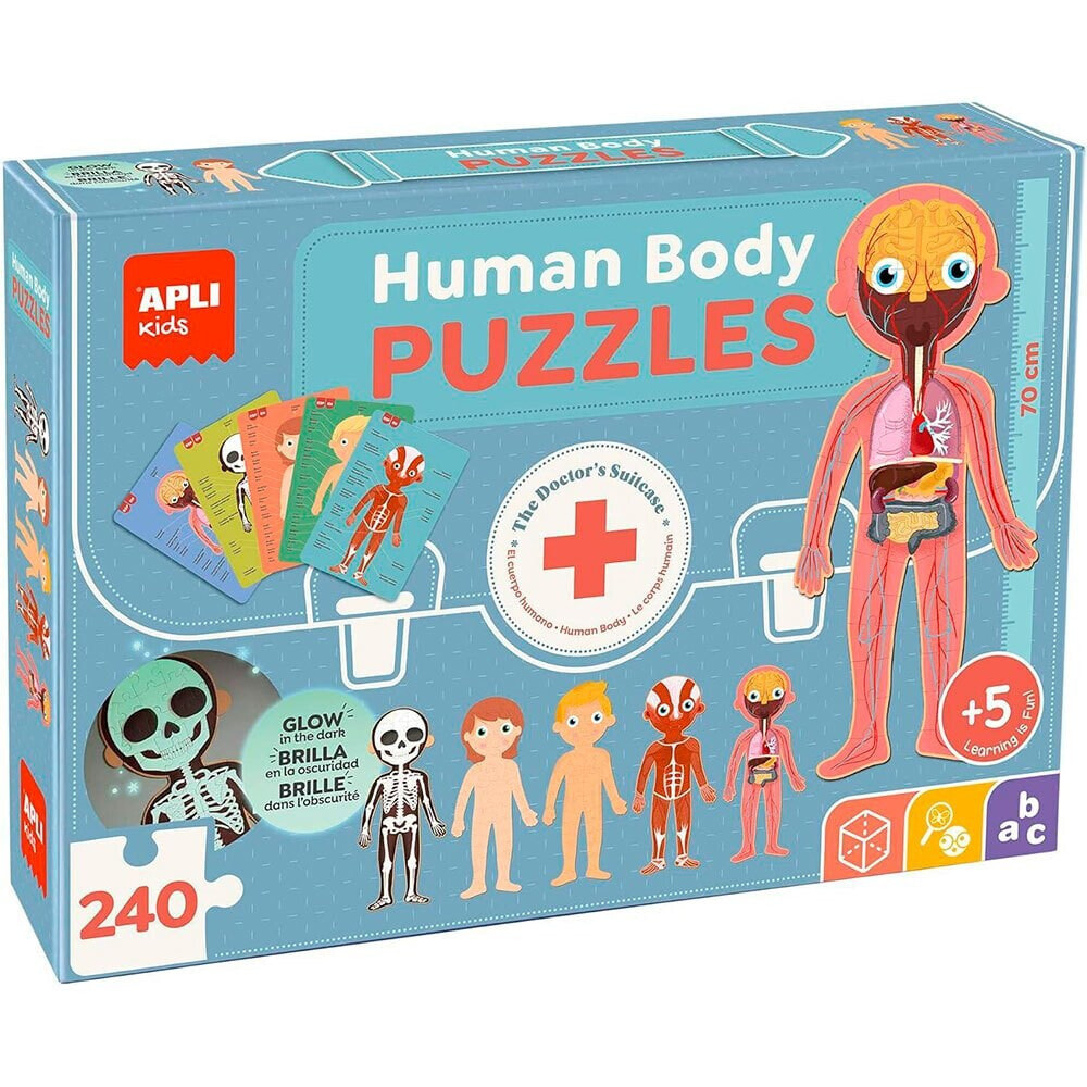 APLI Human Body 240 Pieces Puzzle