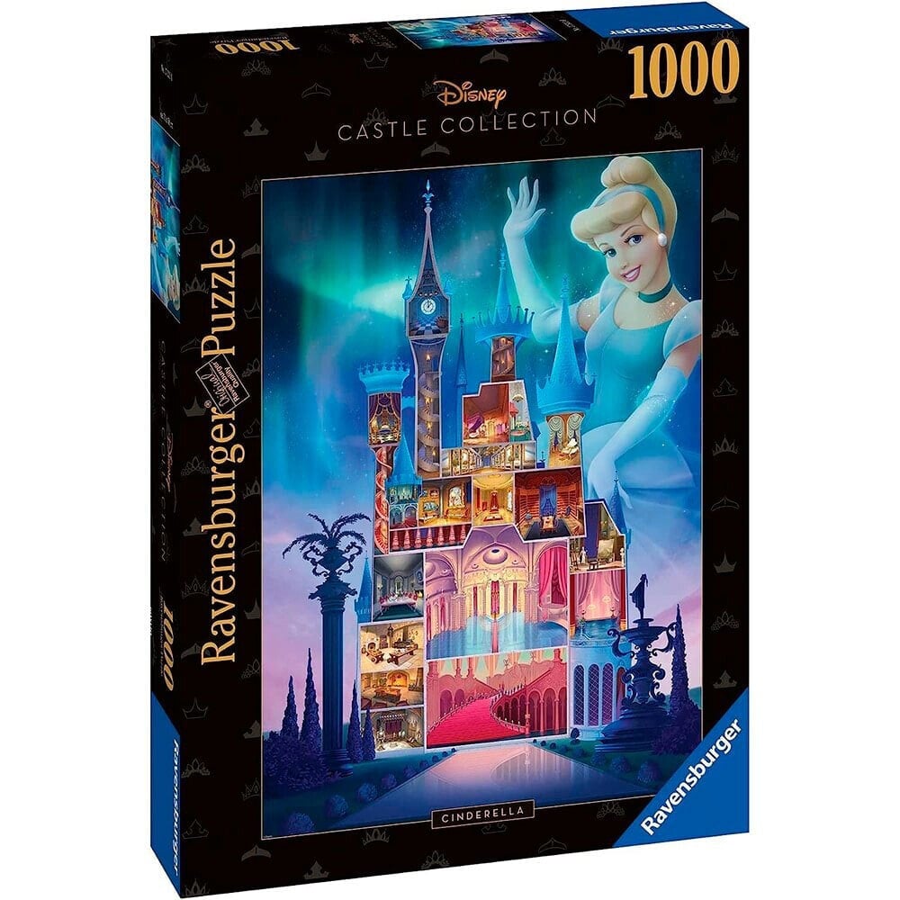 RAVENSBURGER Puzzle Disney Castles Cinderella 1000 Pieces