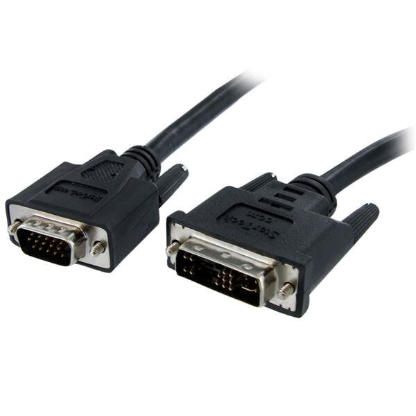 StarTech.com DVIVGAMM5M видео кабель адаптер 2 m DVI-A VGA (D-Sub) Черный