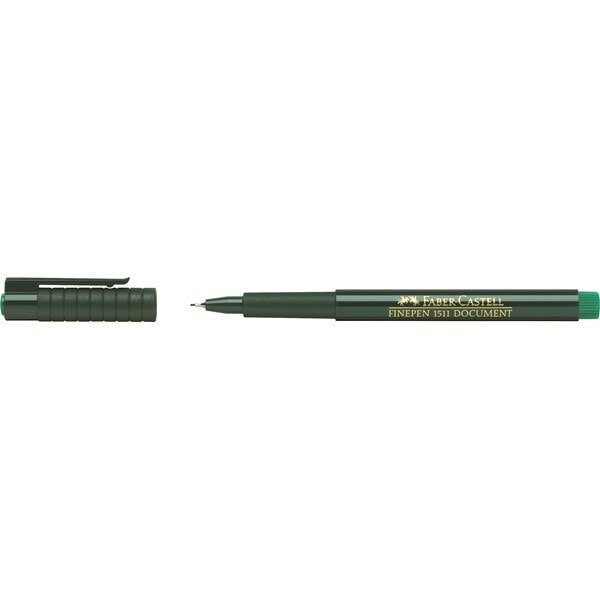Faber-Castell 151163 капиллярная ручка Зеленый 1 шт