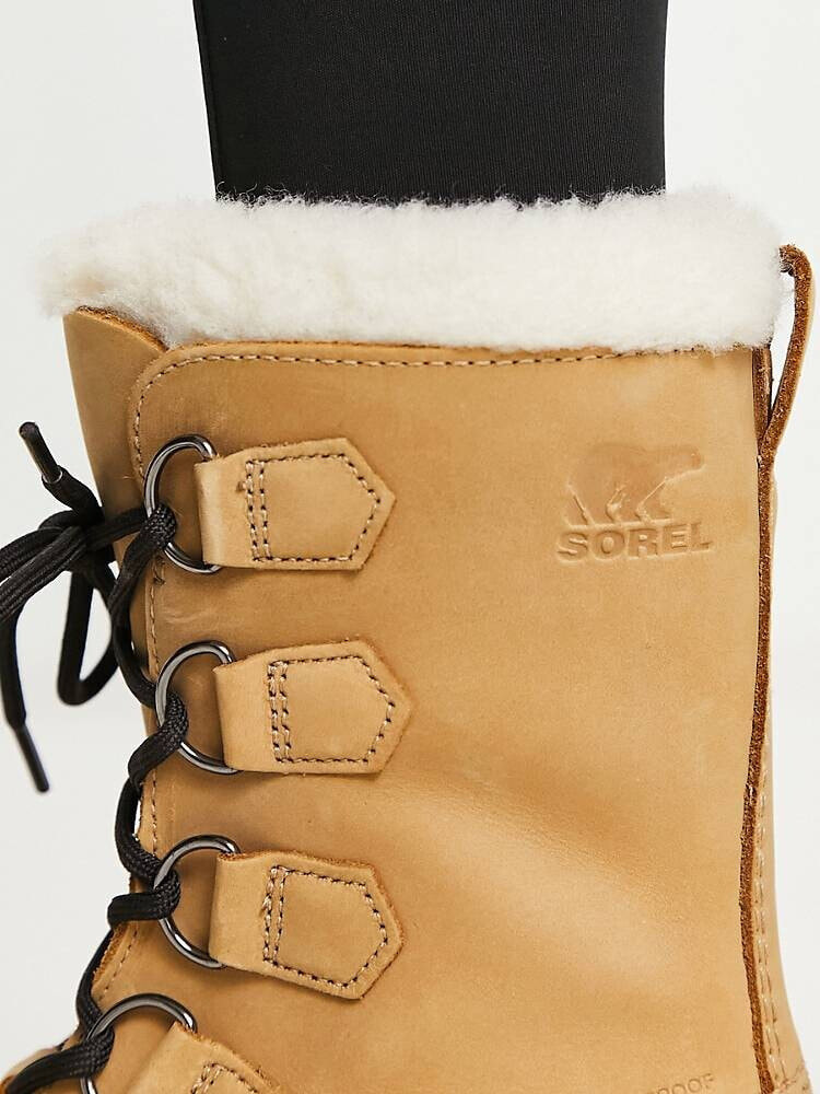 Sorel Caribou Apres snow boots in tan сапоги V68455420Размер: US 9 купитьпо выгодной цене от 296 руб. в интернет-магазине market.litemf.com сдоставкой