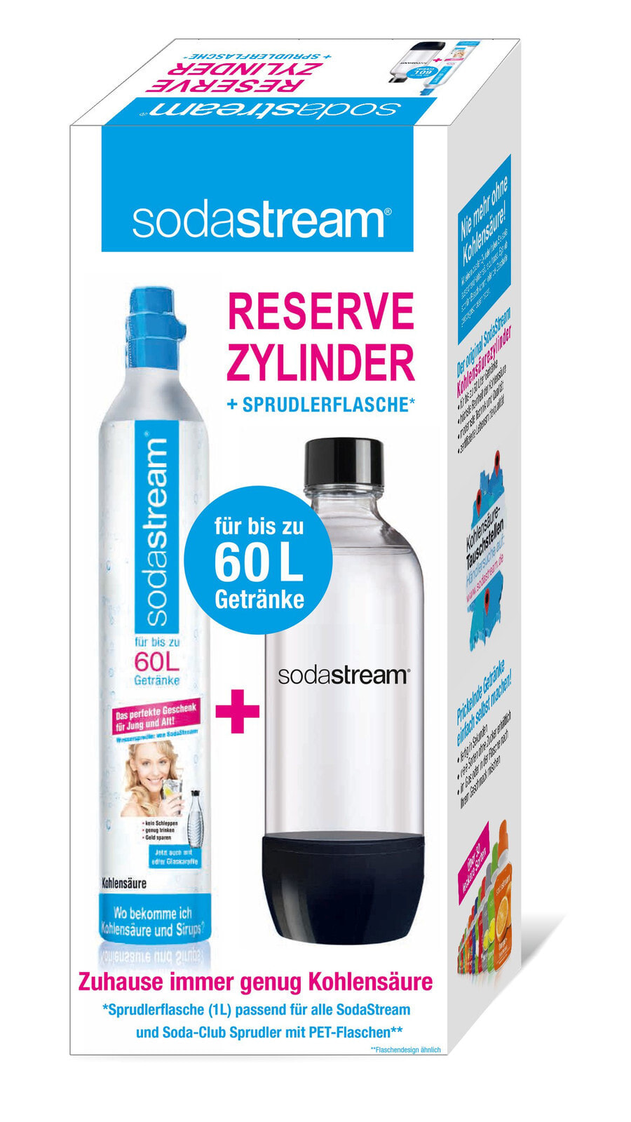 Аксессуар для сифона бутылка для карбонатора SodaStream 1053000490