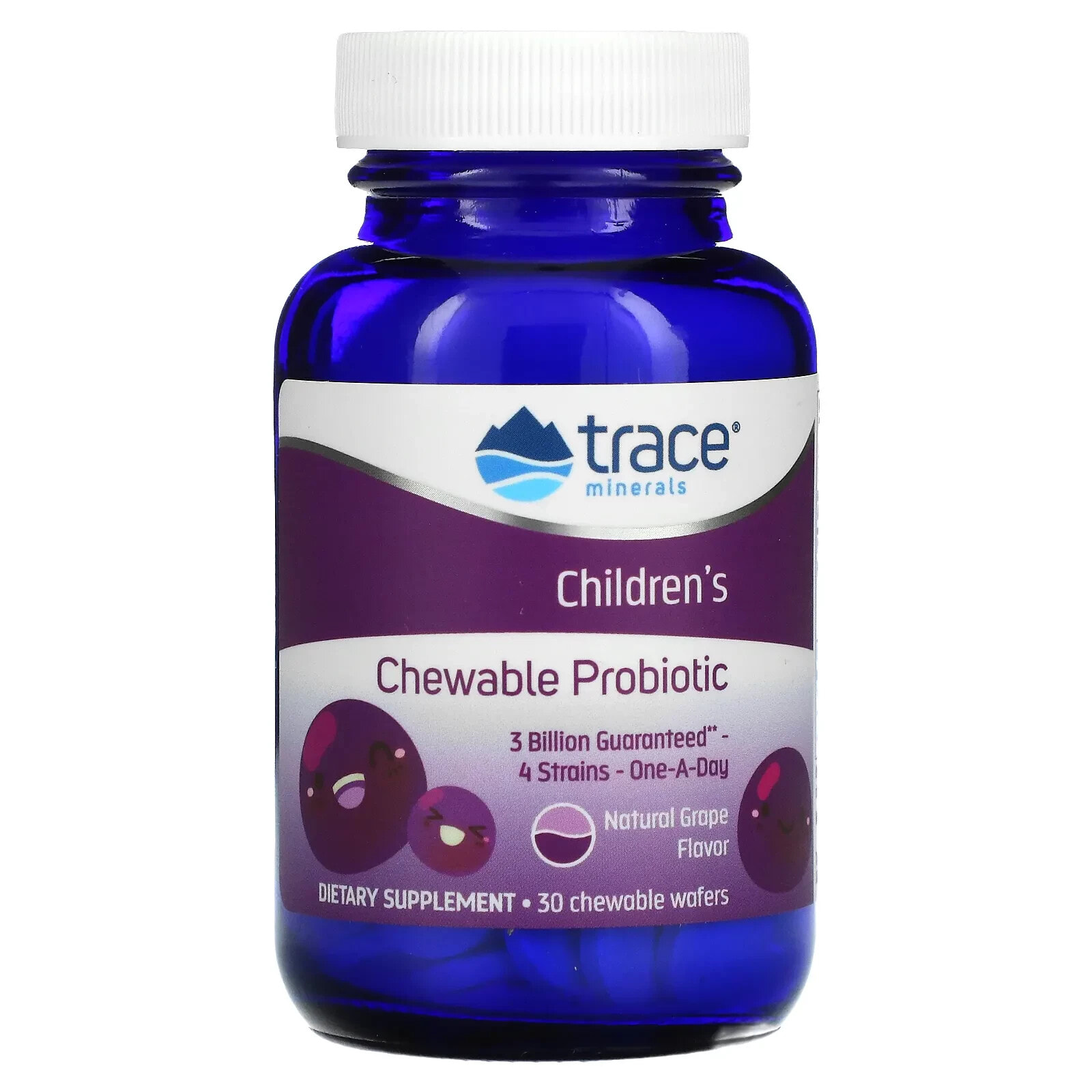 Children's Chewable Probiotic, Concord Grape, 30 Chewables