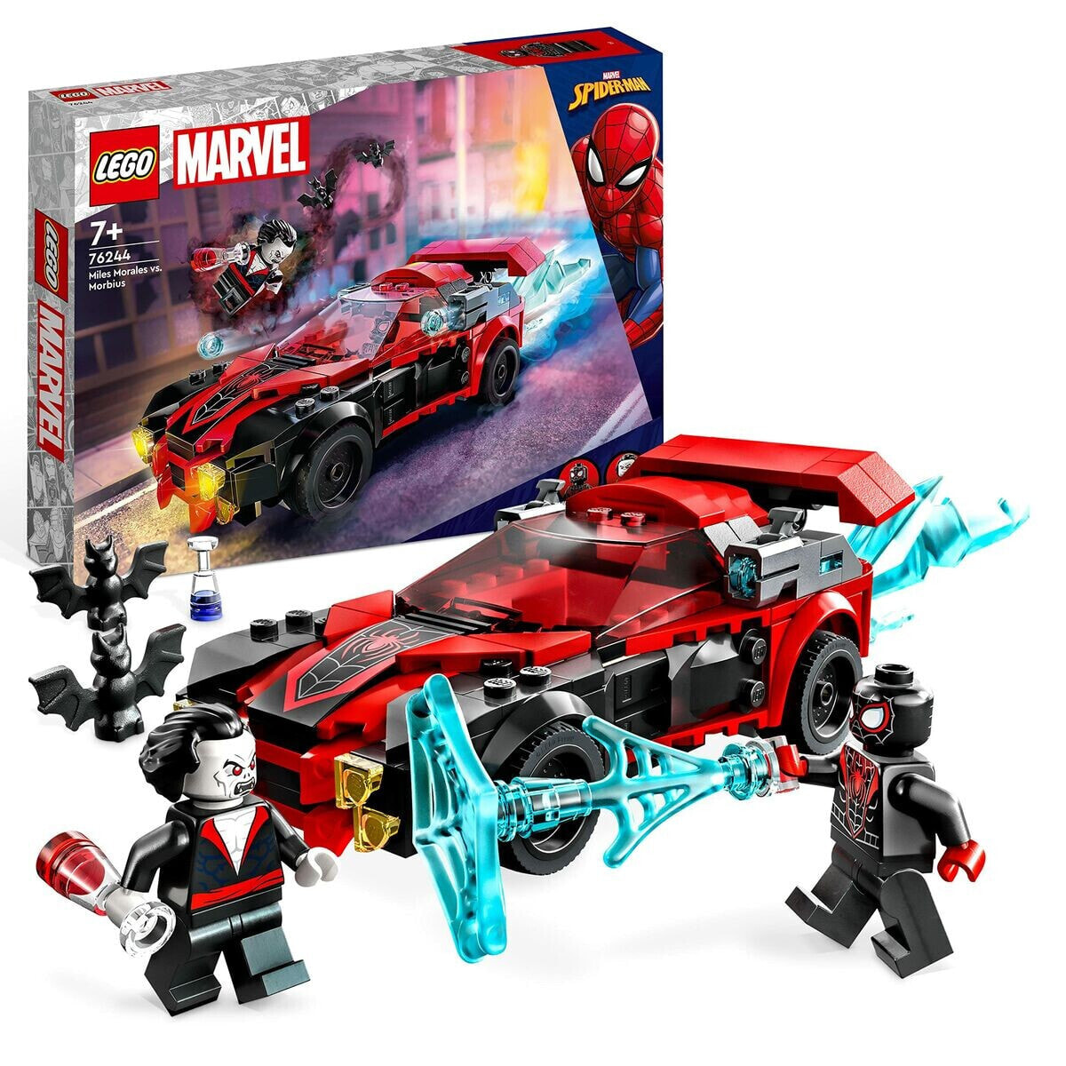 Playset Lego Marvel Miles Morales vs. Morbius 220 Pieces