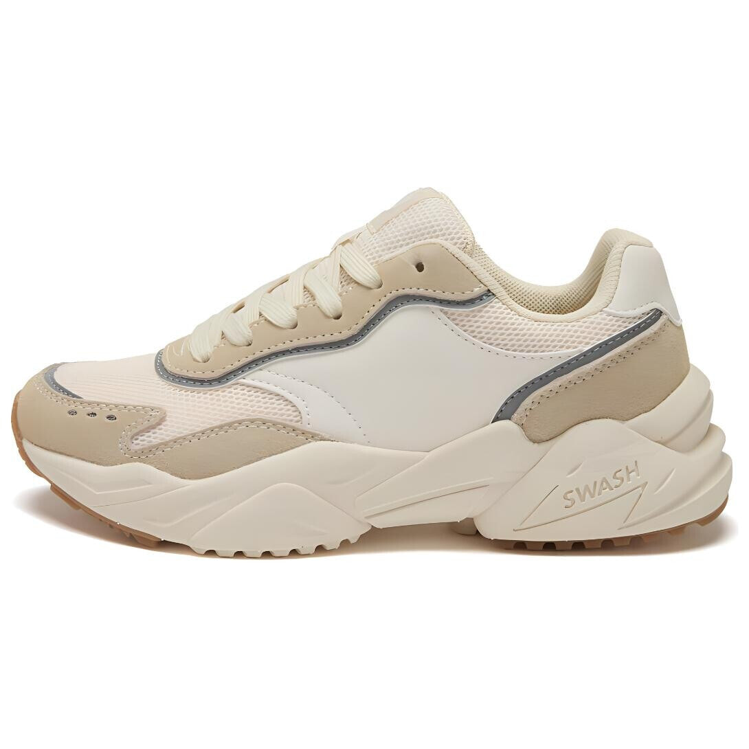 RAPIDO Chunky Sneakers Unisex Low-Top Beige Brown