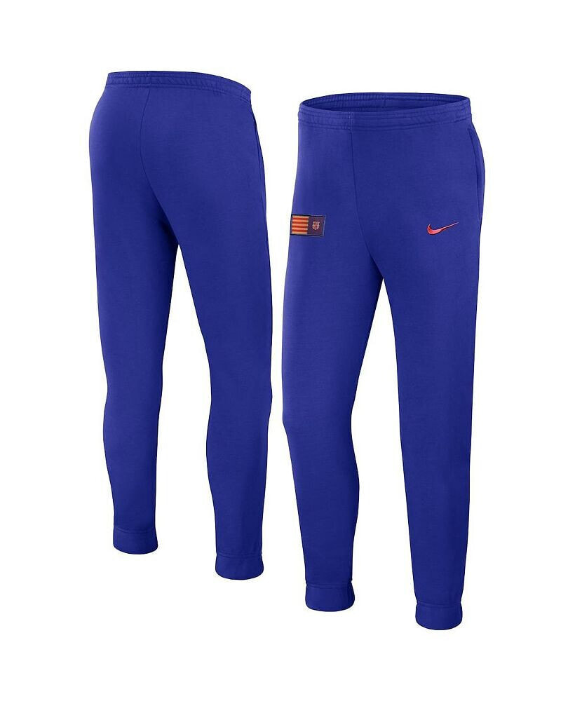 Nike men's Blue Barcelona GFA Fleece Pants