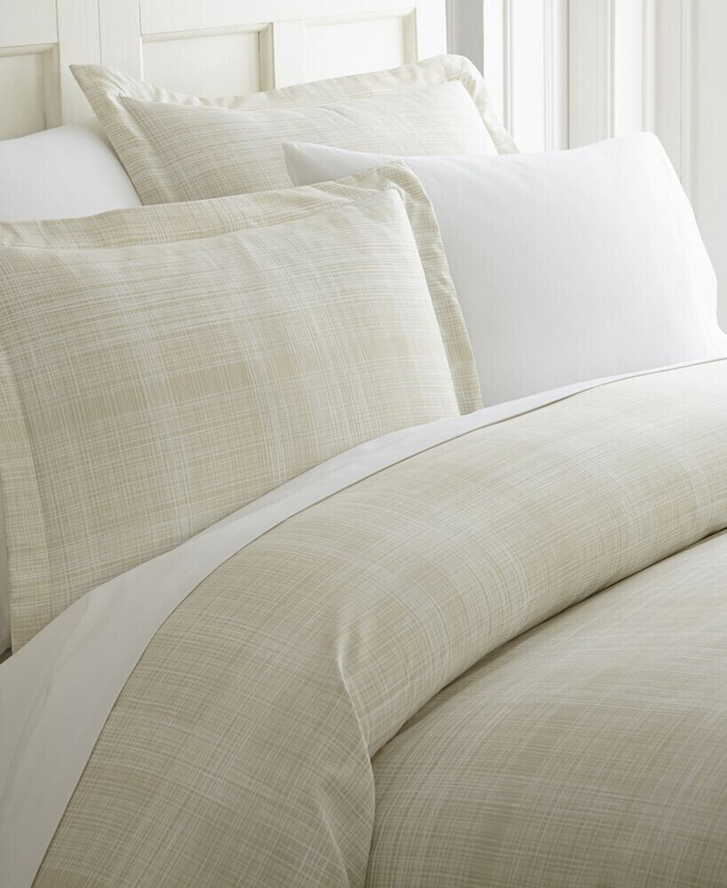 ienjoy Home elegant Designs Patterned Duvet Cover Set by The Home Collection, Twin/Twin XL