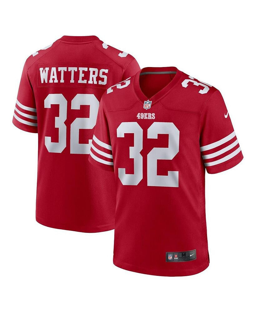Men's Ricky Watters Scarlet San Francisco 49ers Retired Player Game Jersey