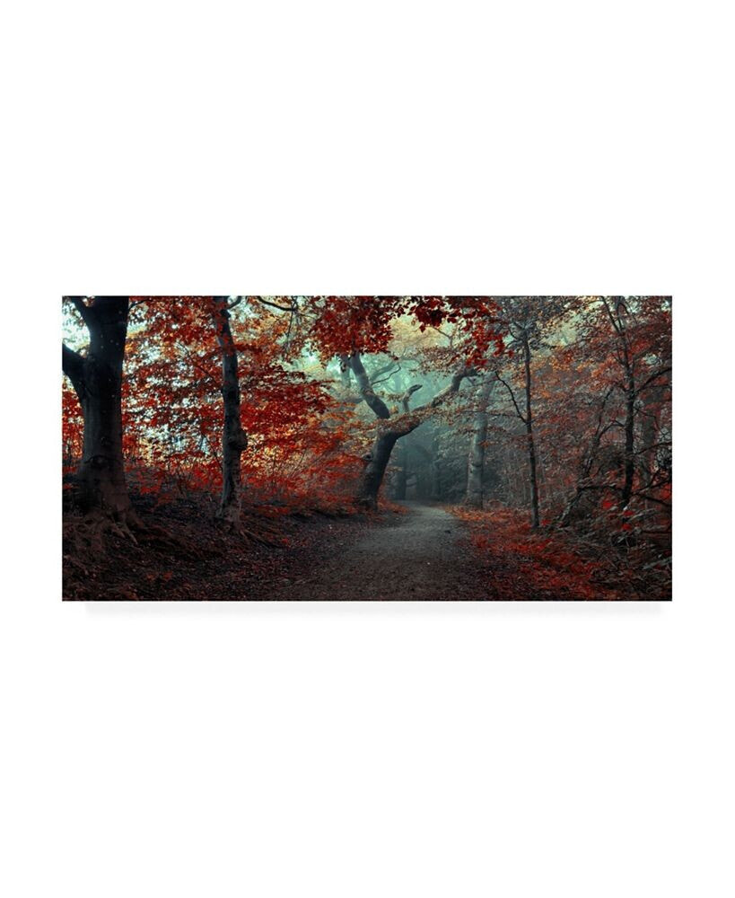 Trademark Global leif Londal The Red Forest Canvas Art - 20
