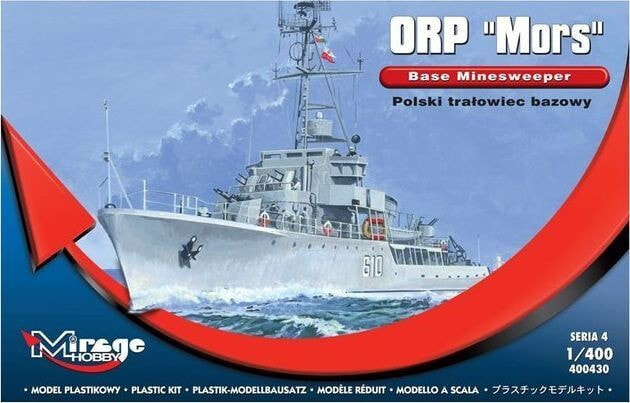 Сборная модель или аксессуар для детей Mirage Polski Trałowiec ORP MORS