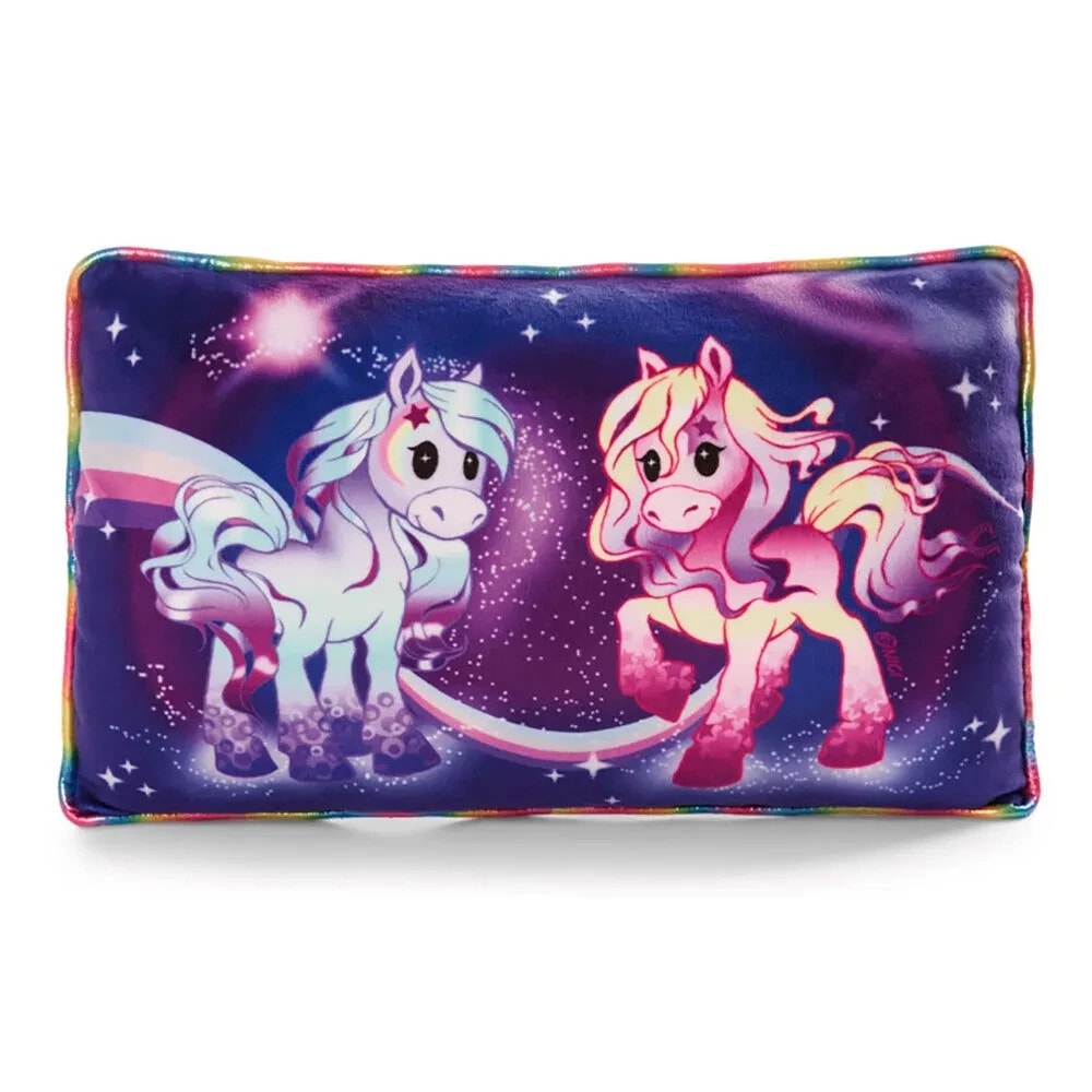 NICI Cushion Pony Stars Rectangular 43X25 Cm Green