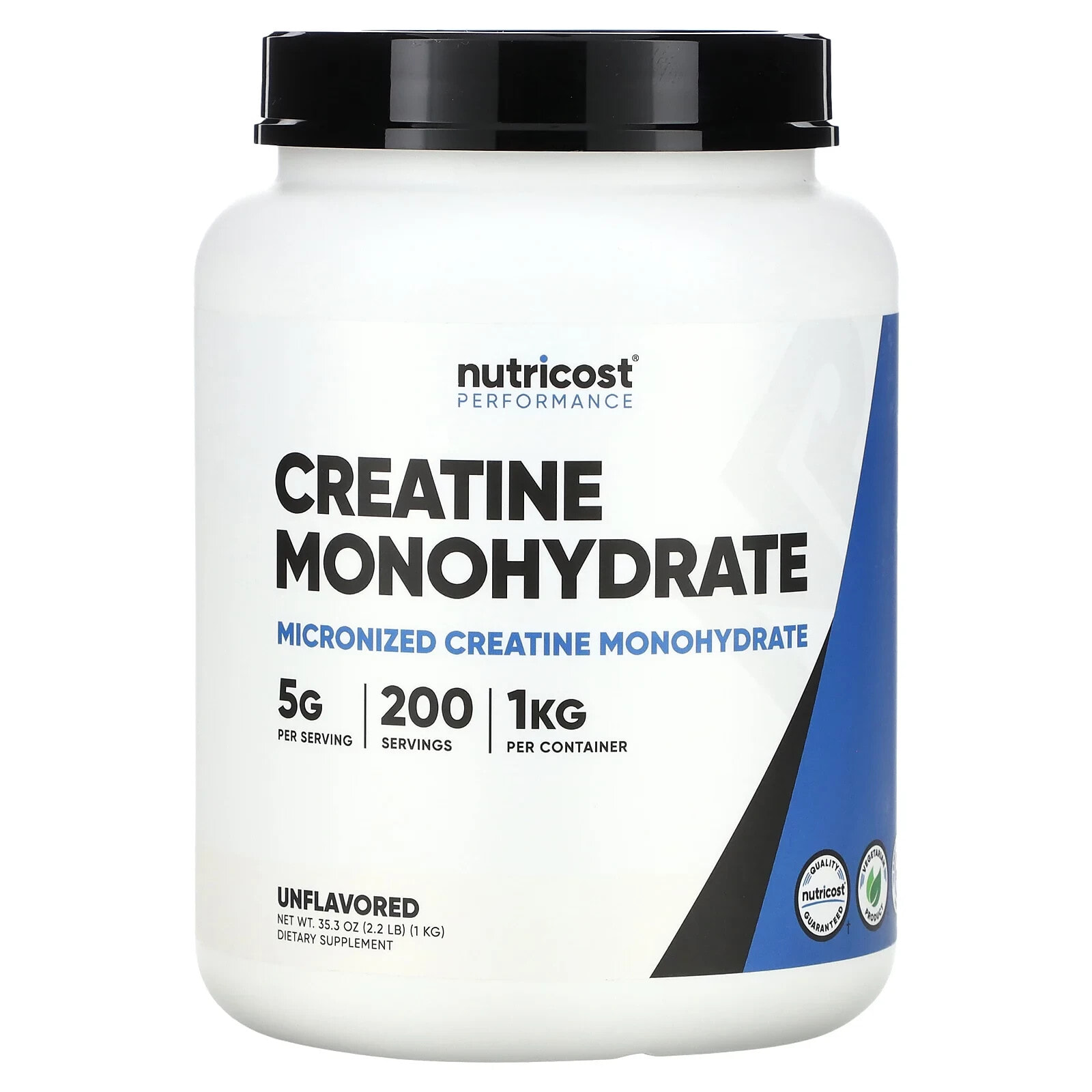 Nutricost, Performance, Creatine Monohydrate, Blue Raspberry, 1.1 lb (500 g)