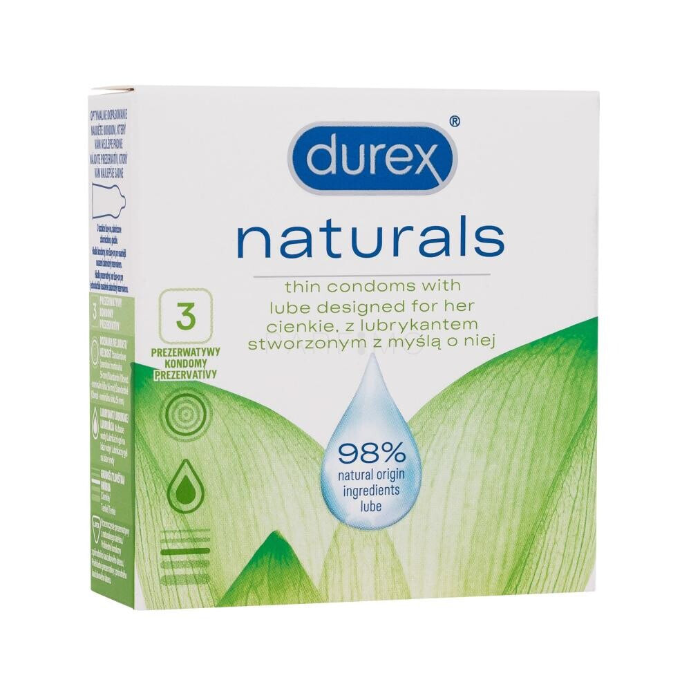 Durex Naturals 10 St. kondom für Herren Kondom 10 St.