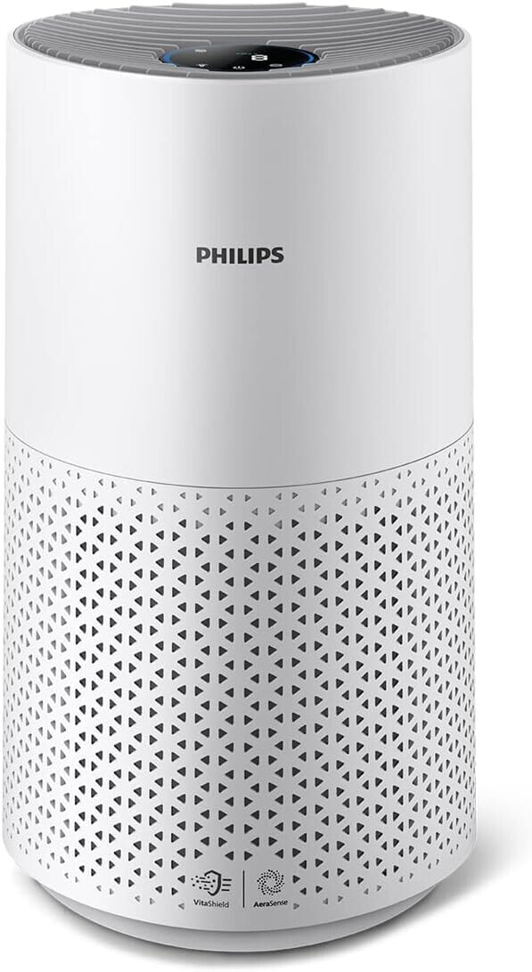 Philips Air Purifier Smart 1000i Series - Cleans Rooms up to 78 m² - Removes 99.97% of Pollen, Dust and Smoke - Ultra-Quiet and Low Energy Consumption - AC1711/10, White