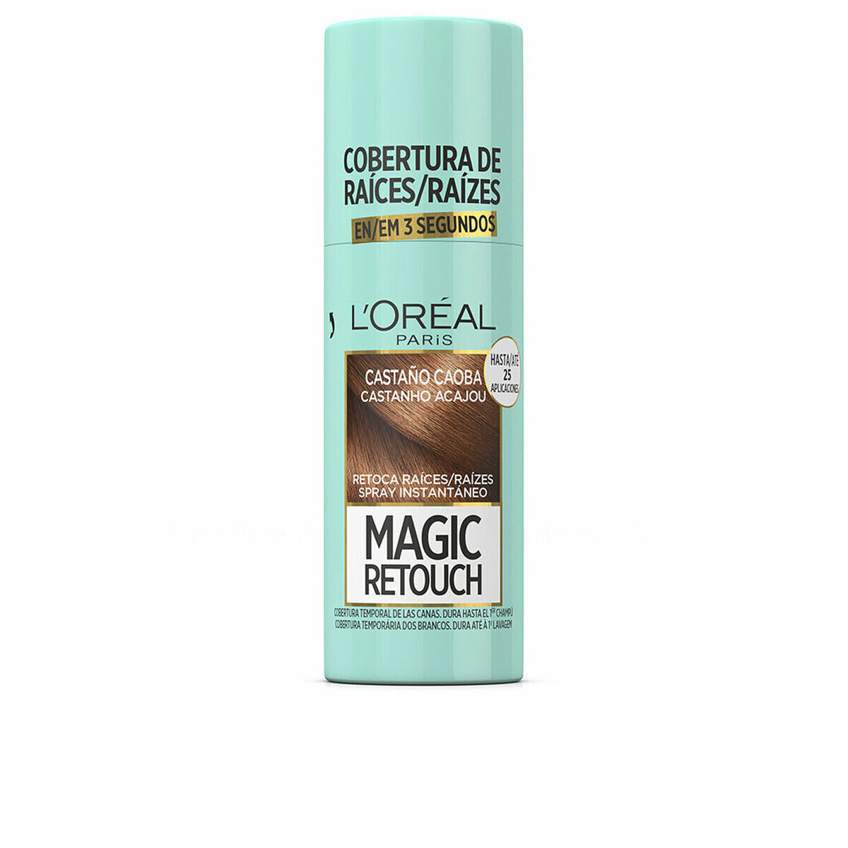 Temporary Corrector Spray for Roots L'Oréal Paris Magic Retouch Mahogany Brown 75 ml