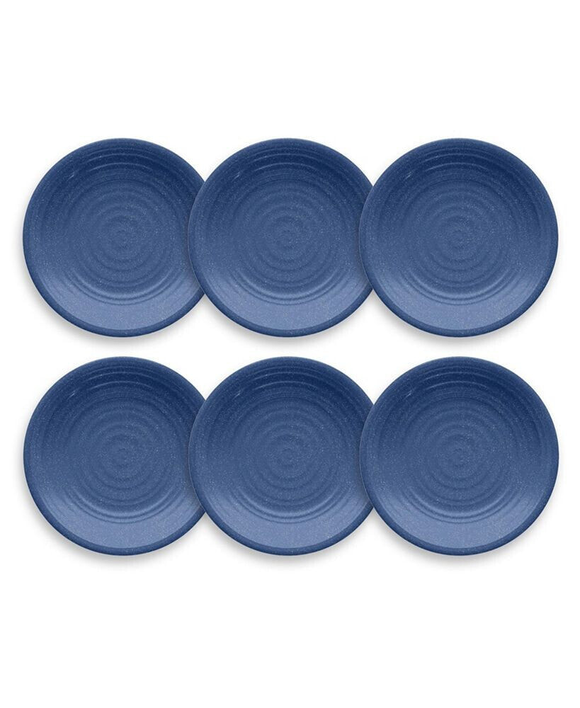 TarHong planta Artisan 6-Piece Salad Plate Set, 8.5