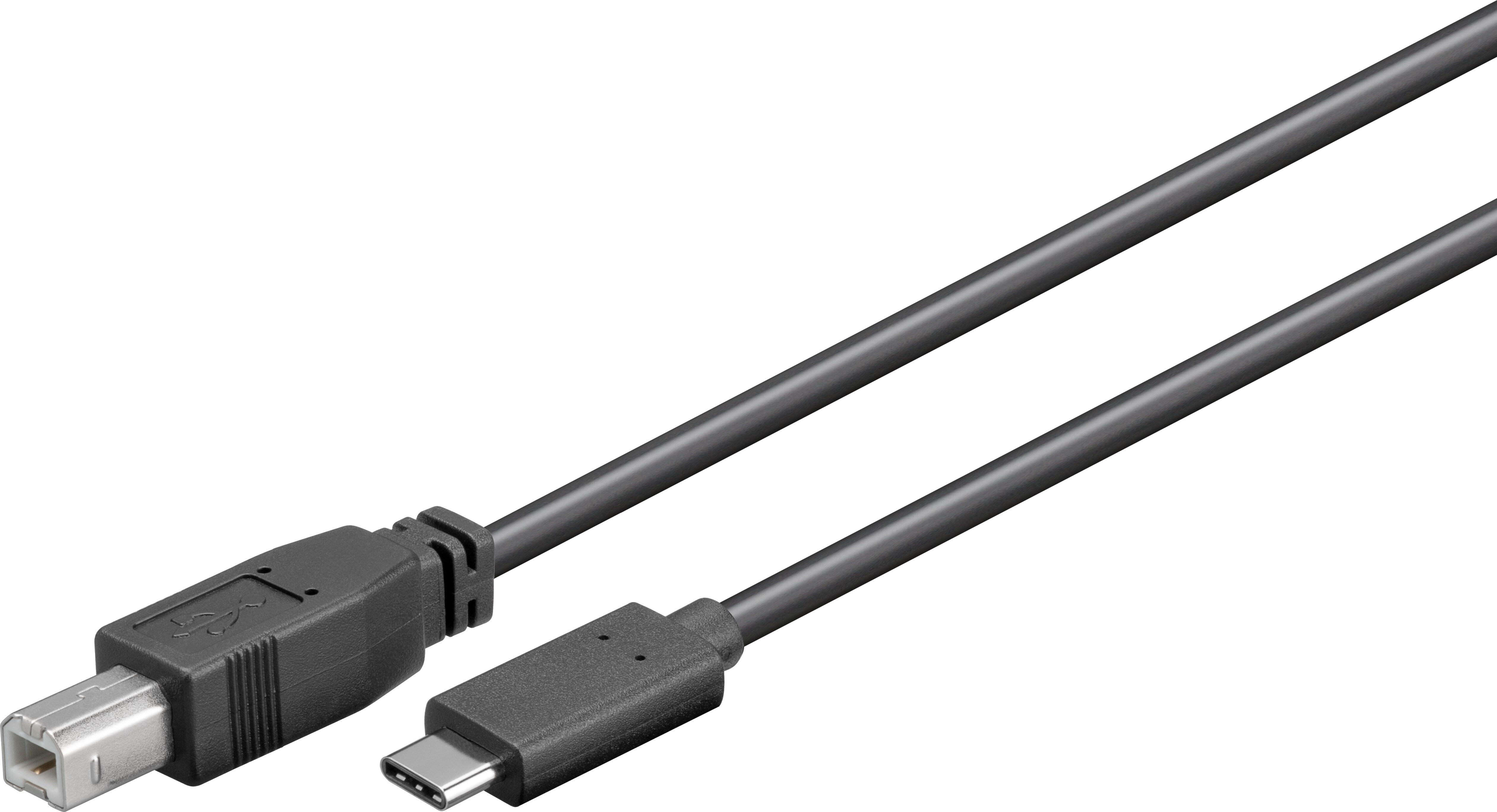 Goobay 67985 USB кабель 1 m 2.0 USB B USB C Черный