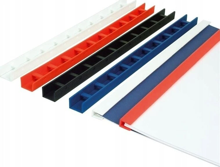 Argo LISTWY ZATRZASKOWE 5MM ARGO GREENBINDER 421051 BIAŁE 50SZT