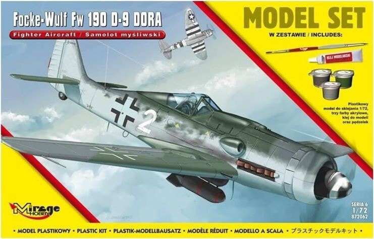 Сборная модель или аксессуар для детей Mirage Focke-Wulf FW 190 D-9 Dora