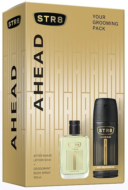 STR8 Ahead - Duftset (After Shave Lotion 50 ml + Körperspray 150 ml)